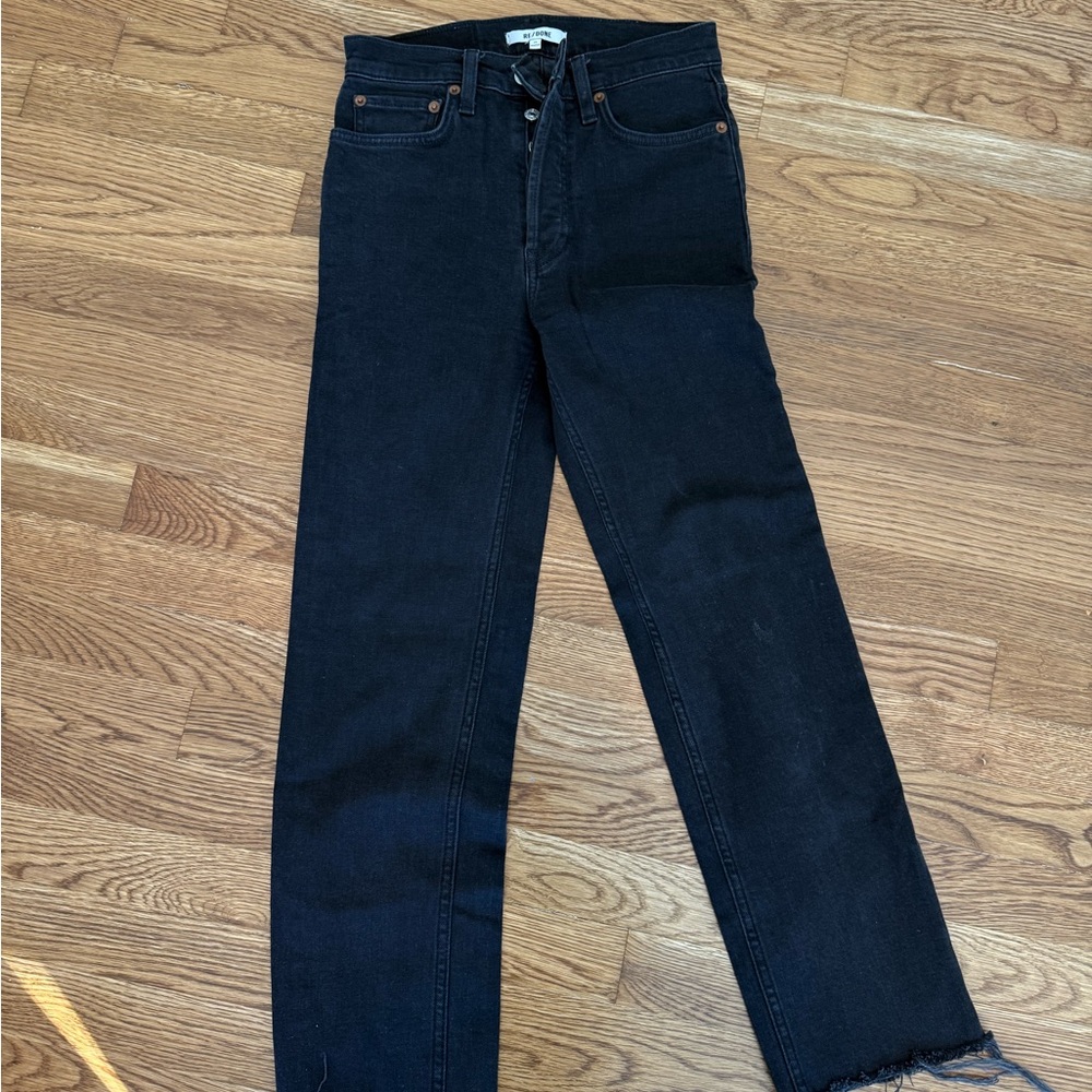 Re/done Black Women's Jeans